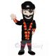 Happy Blackbeard Pirate Mascot Costume People