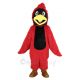 Red Cardinal Hawk Bird Mascot Costume Animal