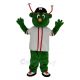 Astros Alien with White T-shirt Mascot Costume