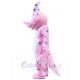 Pink Parasaurolophus Dinosaur Mascot Costume Animal