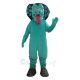 Funny Turquoise Snake Mascot Costume Animal