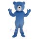 Light Blue Teddy Bear Mascot Costume