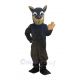 Brown Coyote Wolf Mascot Costume