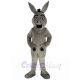 Grey Donald Donkey Mascot Costume Animal