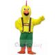 Cute Chicken Yodel Mascot Costume Animal