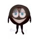 Hockey Puck Mascot Costume