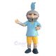 Friendly Knight Boy Mascot Costume