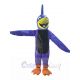 Purple Roadrunner Bird Mascot Costume Animal
