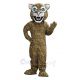 Blue Eyes Jaguar Mascot Costume Animal