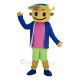 Cap Boy Mascot Costume People