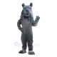 Dark Gray Bulldog Mascot Costume Animal