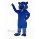 Blue Panther Leopard Mascot Costume Animal