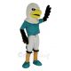 Sport Eagle with Blue T-shirt Mascot Costume Animal