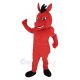 Red Mustang Horse Mascot Costume Animal