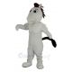 White Mustang Horse Mascot Costume Animal