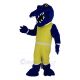 Cute Blue Crocodile Mascot Costume Animal