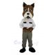 Cool Police Dog Mascot Costume Animal