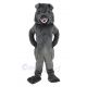 Black SharPei Dog Mascot Costume Animal