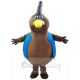 Brown Long Beak Bird Mascot Costume Animal