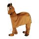Brown 2 Person Horse Mascot Costume Animal