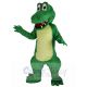 Robust Green Alligator Mascot Costume Animal