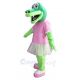 Female Alligator Mascot Costume Animal