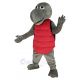 Grey Sea Turtle Mascot Costume Ocean