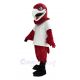 Fierce Red Eagle Bird Mascot Costume