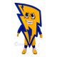 Angular Lightning Mascot Costume