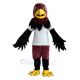 Cool Black Hawk Bird Mascot Costume Animal