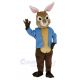 Friendly Peter Rabbit Mascot Costume Animal
