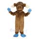 Lovely Brown Moose Mascot Costume Animal