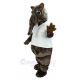 Brown Anteater Mascot Costume Animal
