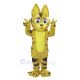 Big Ears Yellow Cat Mascot Costume