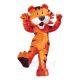 Lovely Orange Tiger Mascot Costume