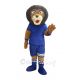 Football Player Lion Mascot Costume Animal