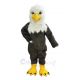 Plush Brown and White Bald Eagle Mascot Costume