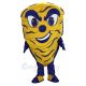 Purple and Yellow Typhoon Mascot Costume