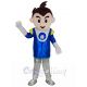 Lovely Astronaut Boy Cosmonaut Mascot Costume People