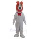 White Dog Mascot Costume Animal