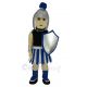 Blue Knight Mascot Costume People