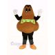 Brown Nose Mascot Costume