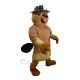 Beaver in Hat Mascot Costumes