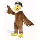 Cool Brown Eagle Mascot Costume Animal