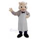 Chef Pig Mascot Costume Animal