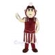Maroon Spartan Mascot Costume People