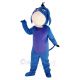 Blue Eeyore Donkey Mascot Costume
