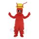 Red Conrad Crawdad Mascot Costume Ocean