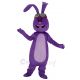 Purple Bunny Rabbit Mascot Costume Animal