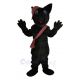 Black Scottish Dog Mascot Costume Animal
